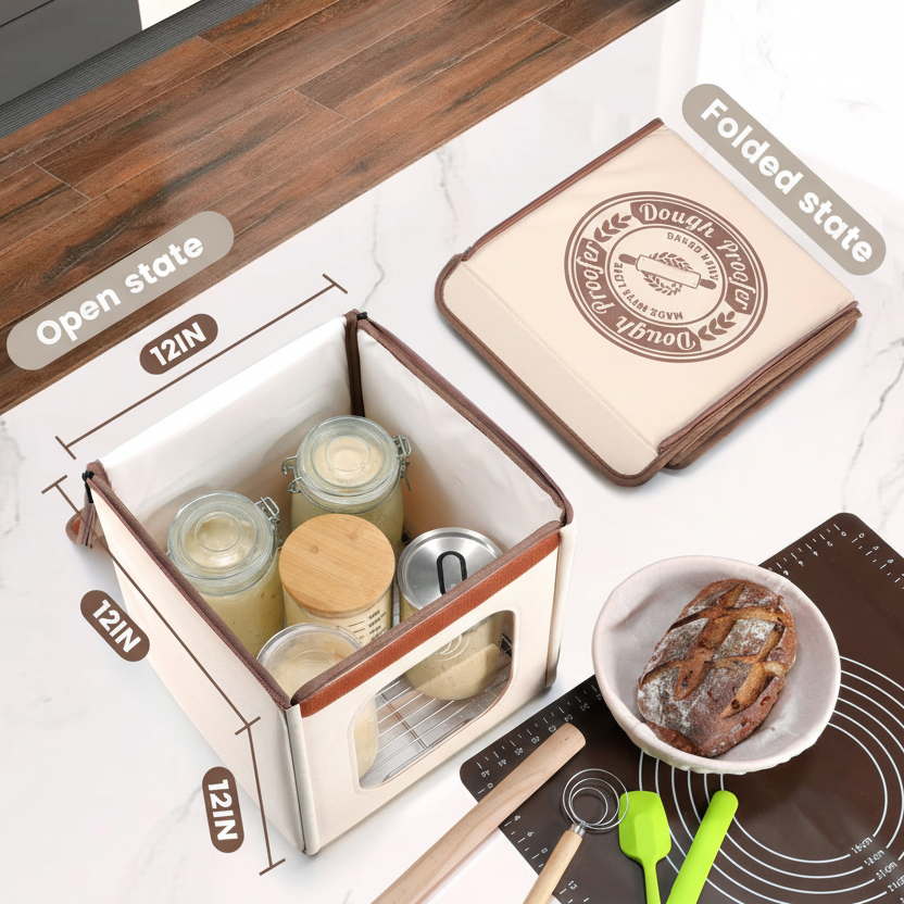 12 in Folding Bread Proofing Box